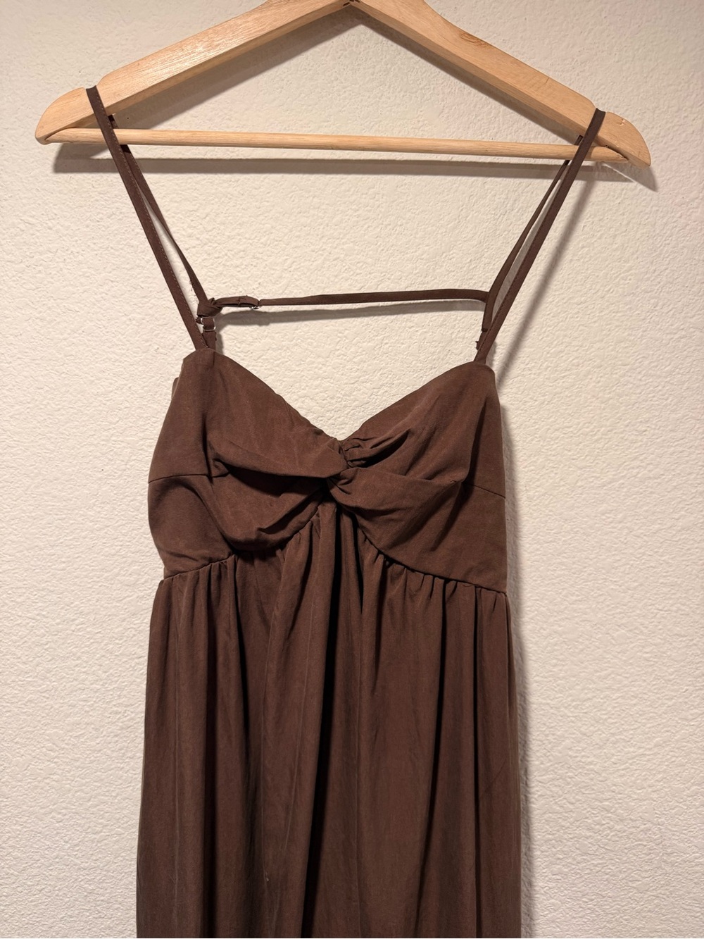 COMMENSE Twist Front Cami Maxi Dress - Picture 5 of 11